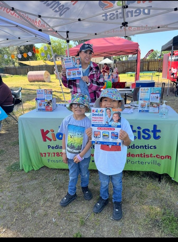 Amigo Outreach team preparing for an event